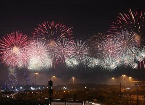 卢龙县焰火晚会